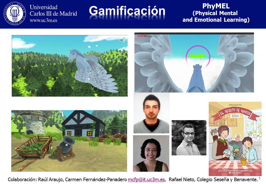 Gamificación. Metodologia PhyMEL. Universidad Carlos III de Madrid